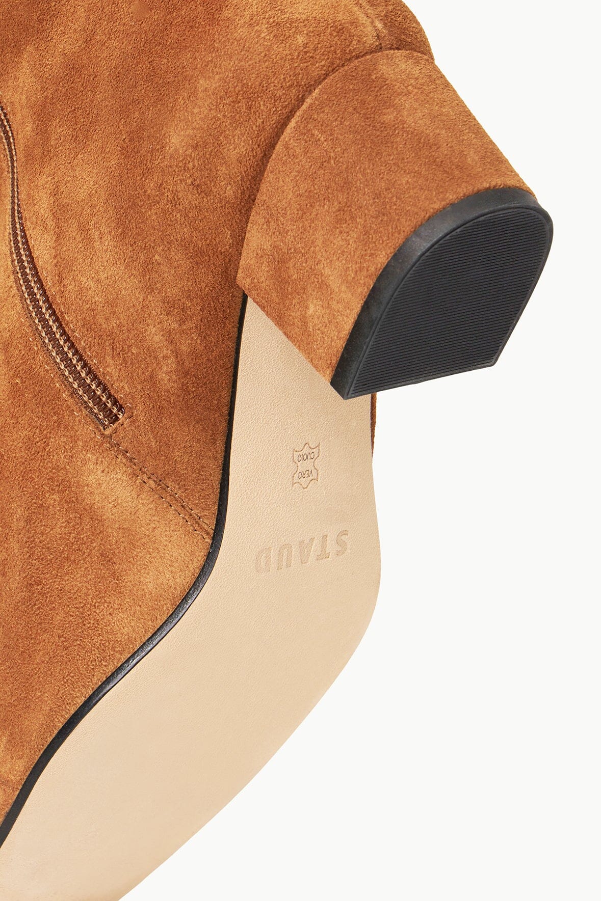 STAUD | Aimee Short Boot Tan Suede