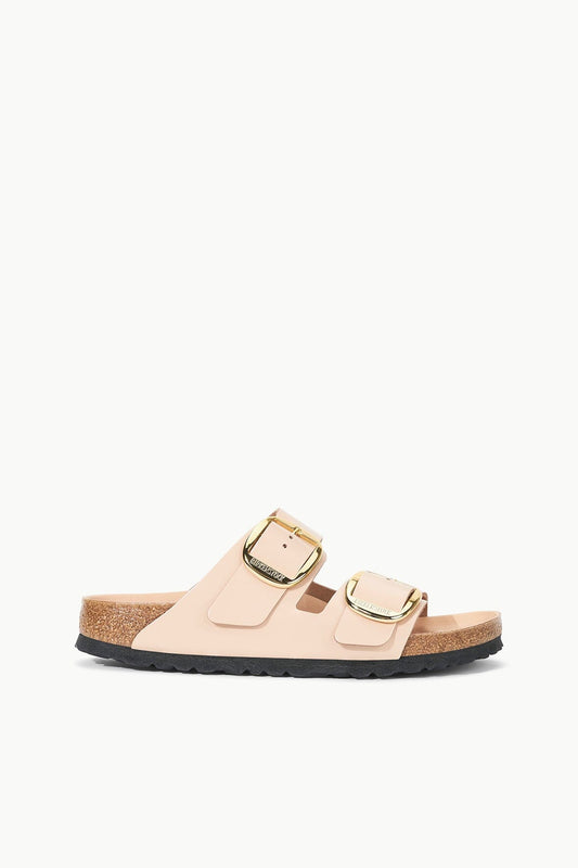 STAUD | Birkenstock Arizona Big Buckle Sandal - High Shine New Beige