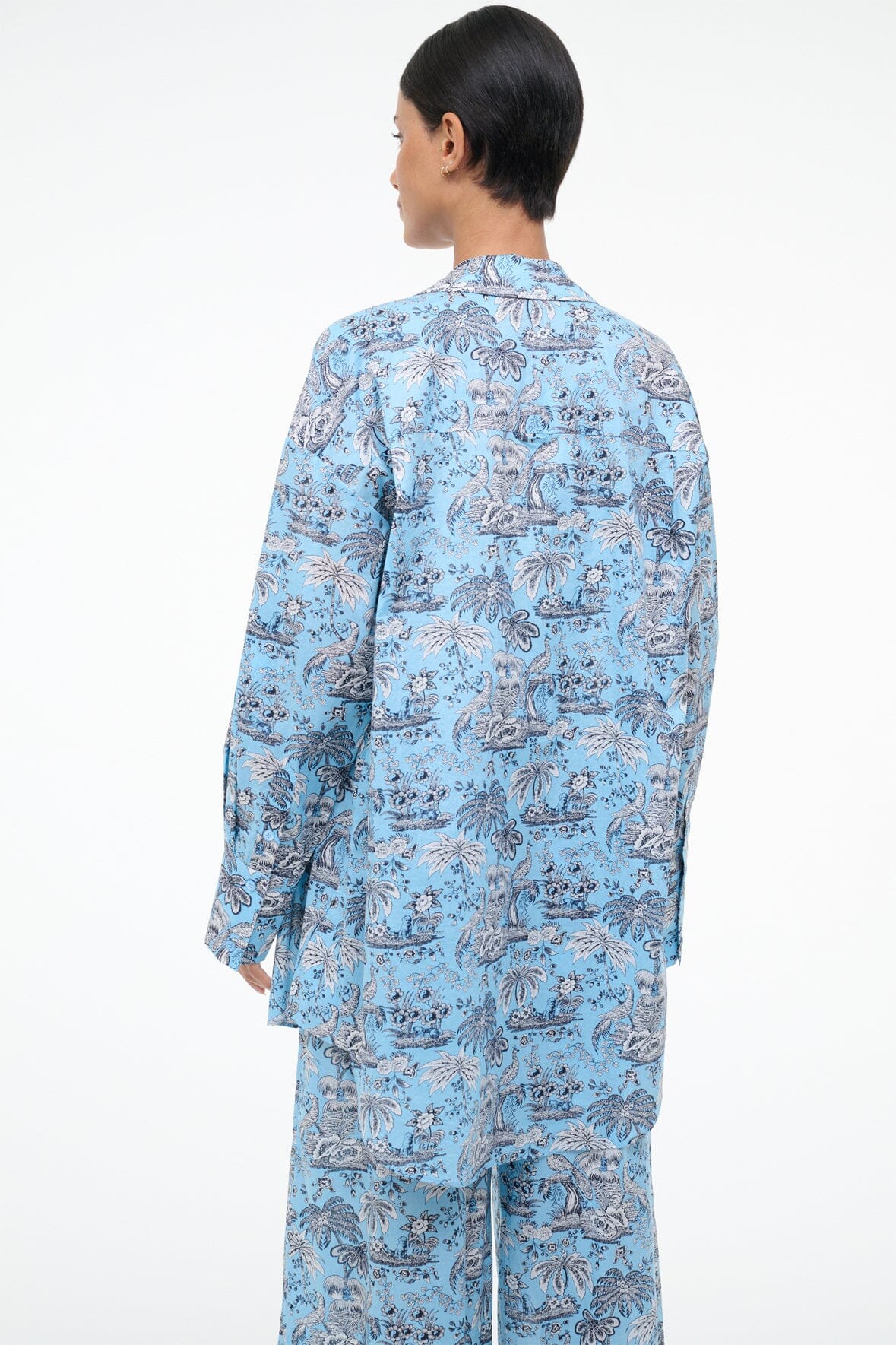 STAUD | Sandbar Top Sky Toile