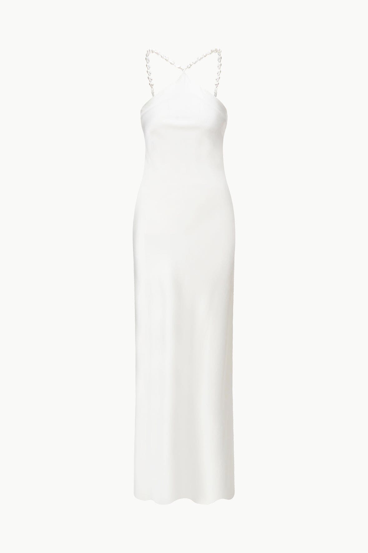 STAUD | Cadence Dress Pearl 1