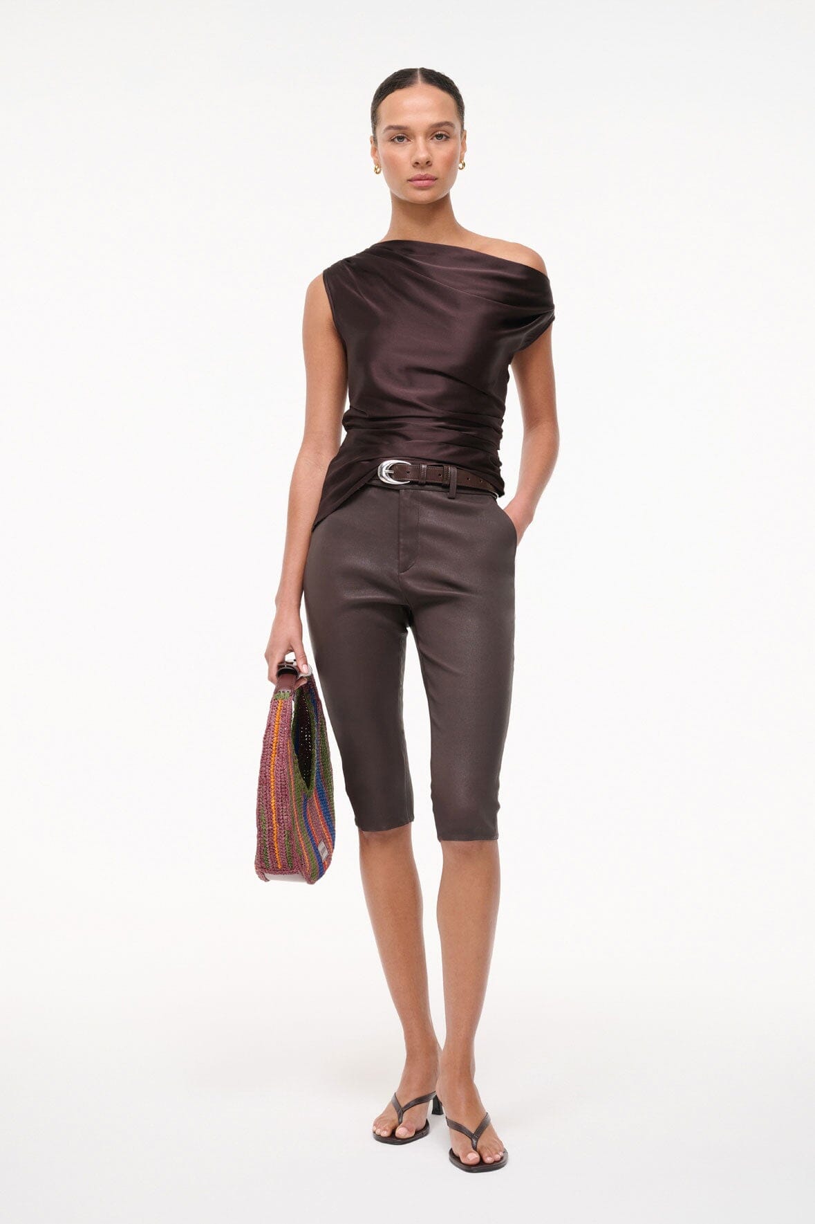 STAUD | Phare Silk Top Earth