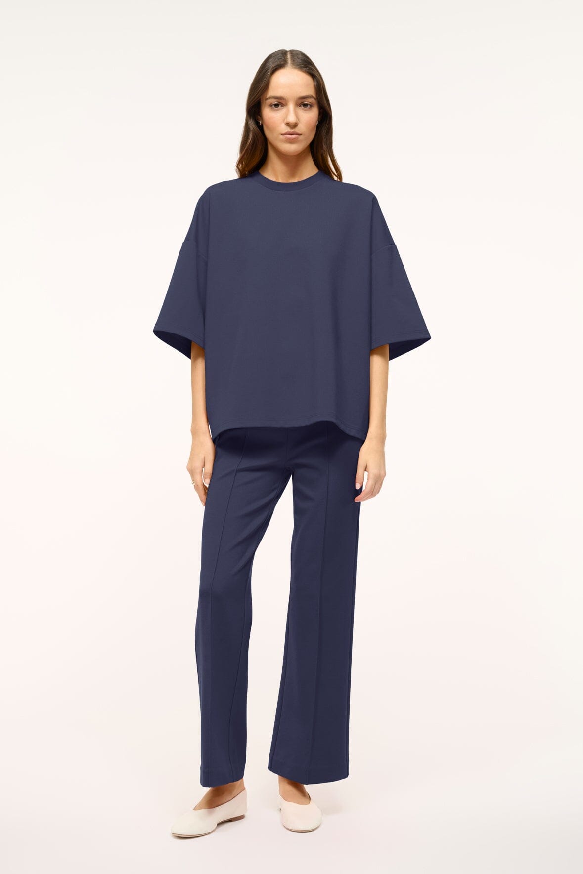 STAUD | Capsule Top Navy