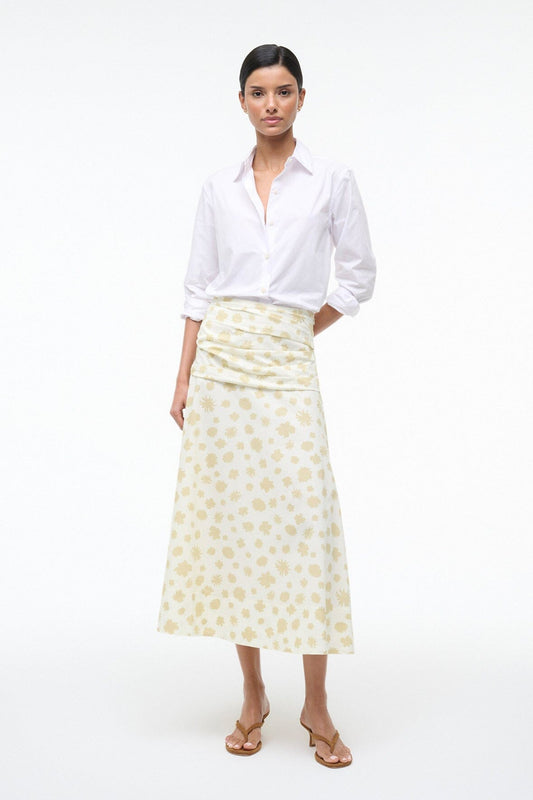 STAUD | Sol Skirt Meringue Ditsy