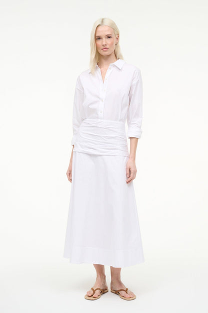 STAUD | Indya Dress White