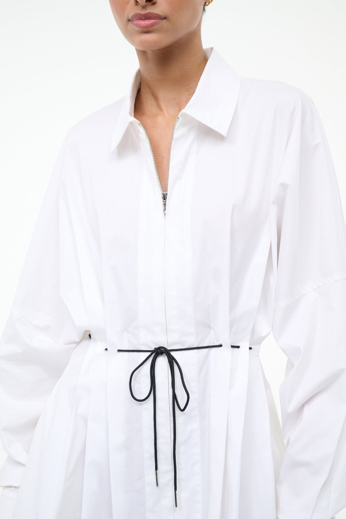 STAUD | Chi Dress White