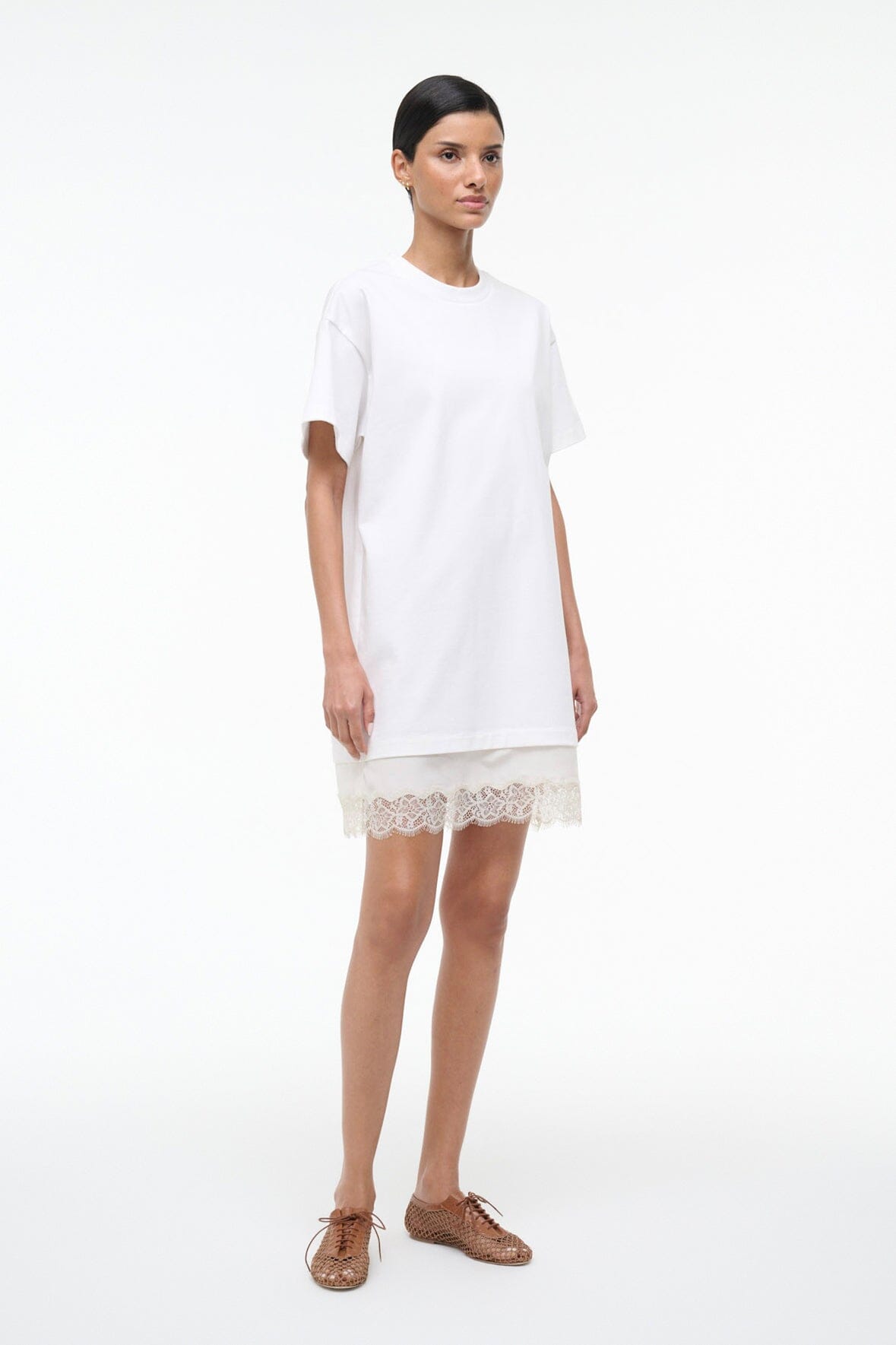 STAUD | Grier Dress Ivory