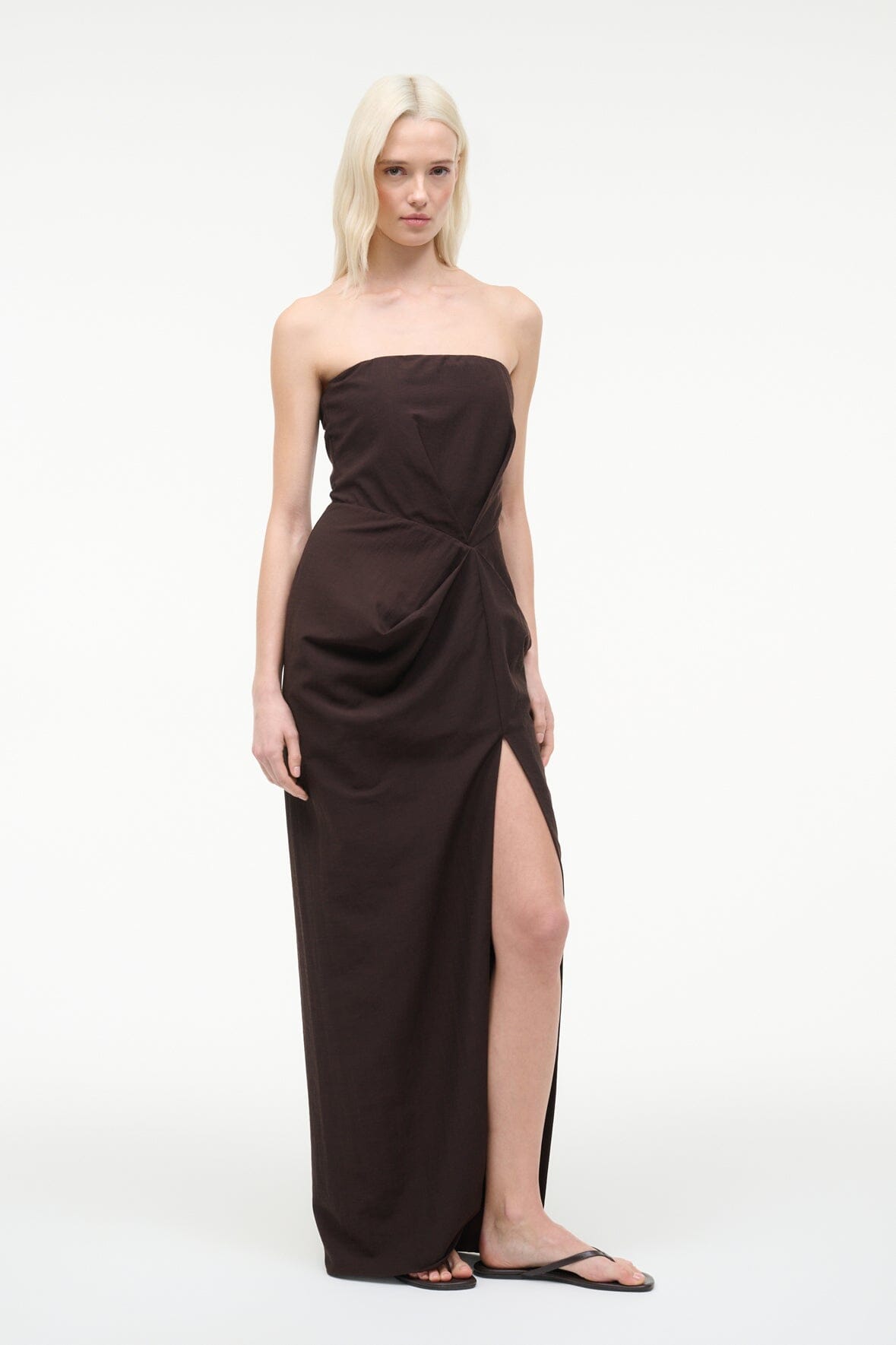 STAUD | Kara Dress Earth