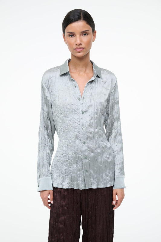 STAUD | Suki Shirt Silver Sage