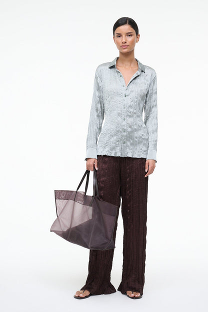 STAUD | Suki Shirt Silver Sage