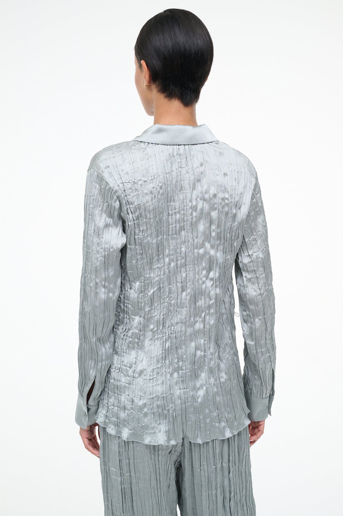 STAUD | Suki Shirt Silver Sage