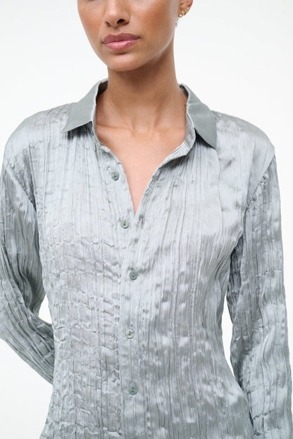 STAUD | Suki Shirt Silver Sage
