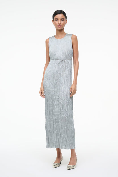 STAUD | Mizu Dress Silver Sage