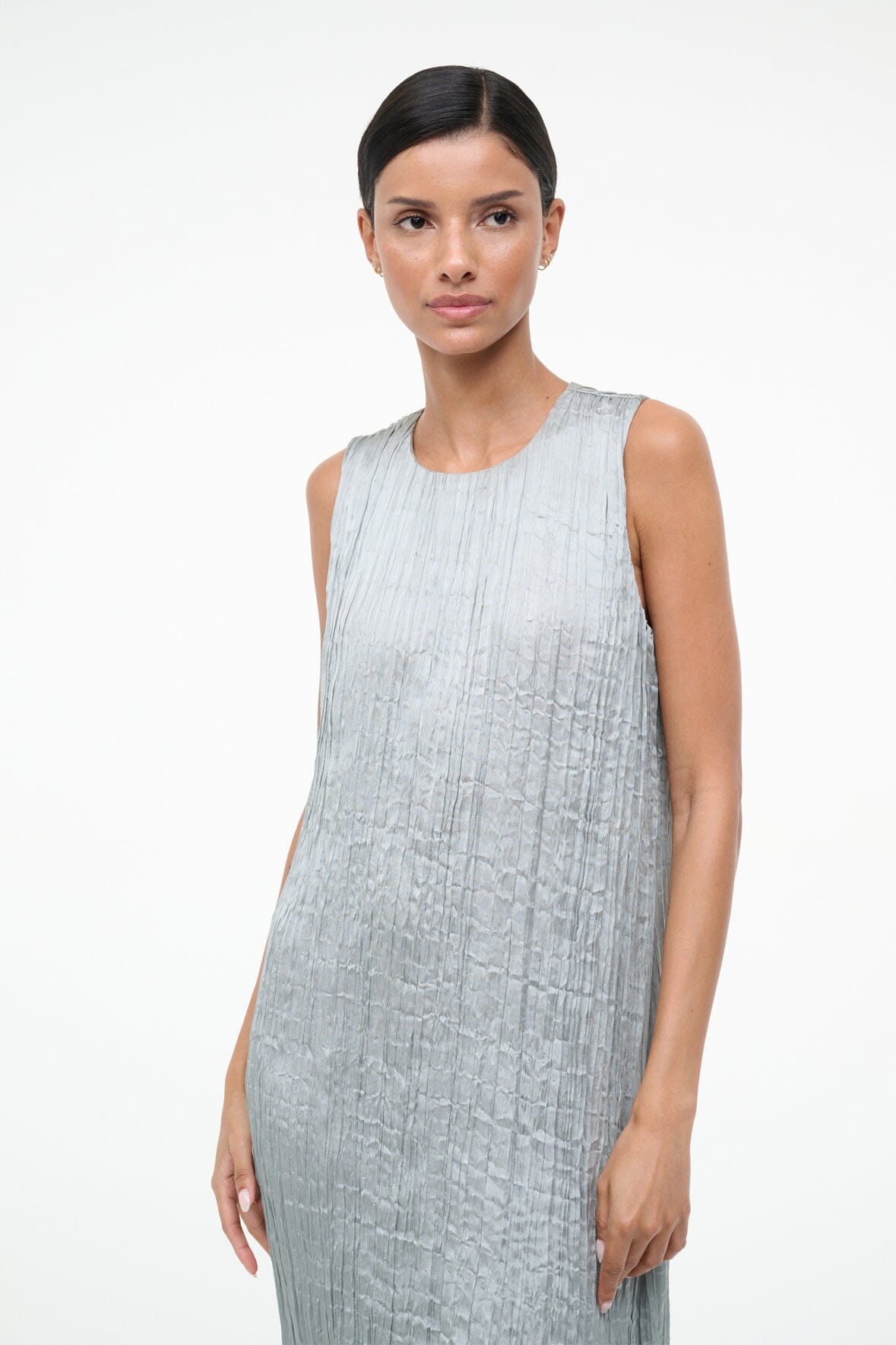 STAUD | Mizu Dress Silver Sage