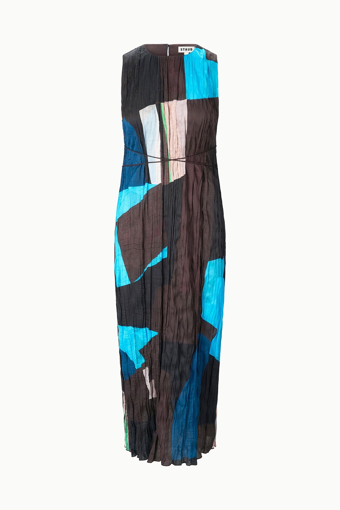 STAUD | Mizu Dress Blue Prism
