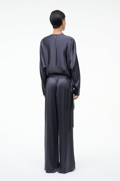 STAUD | Stroll Silk Pant Nocturne