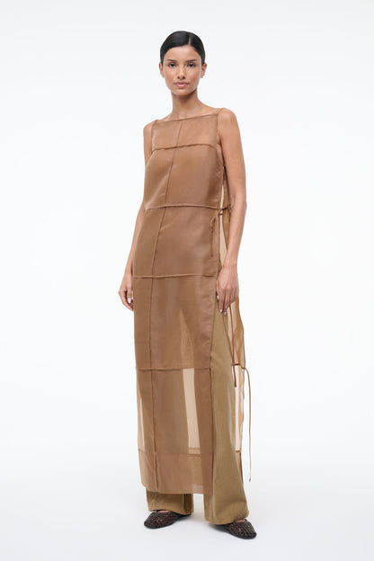 STAUD | Chandler Dress Walnut