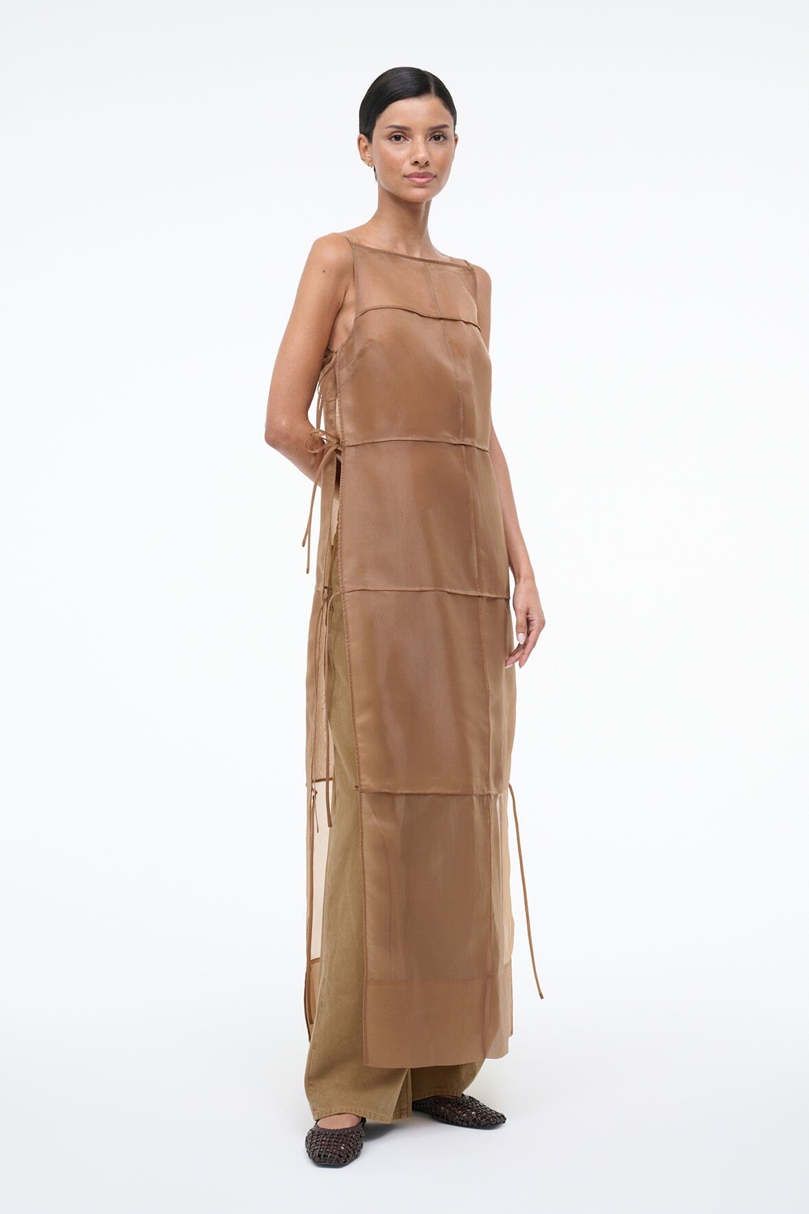 STAUD | Chandler Dress Walnut