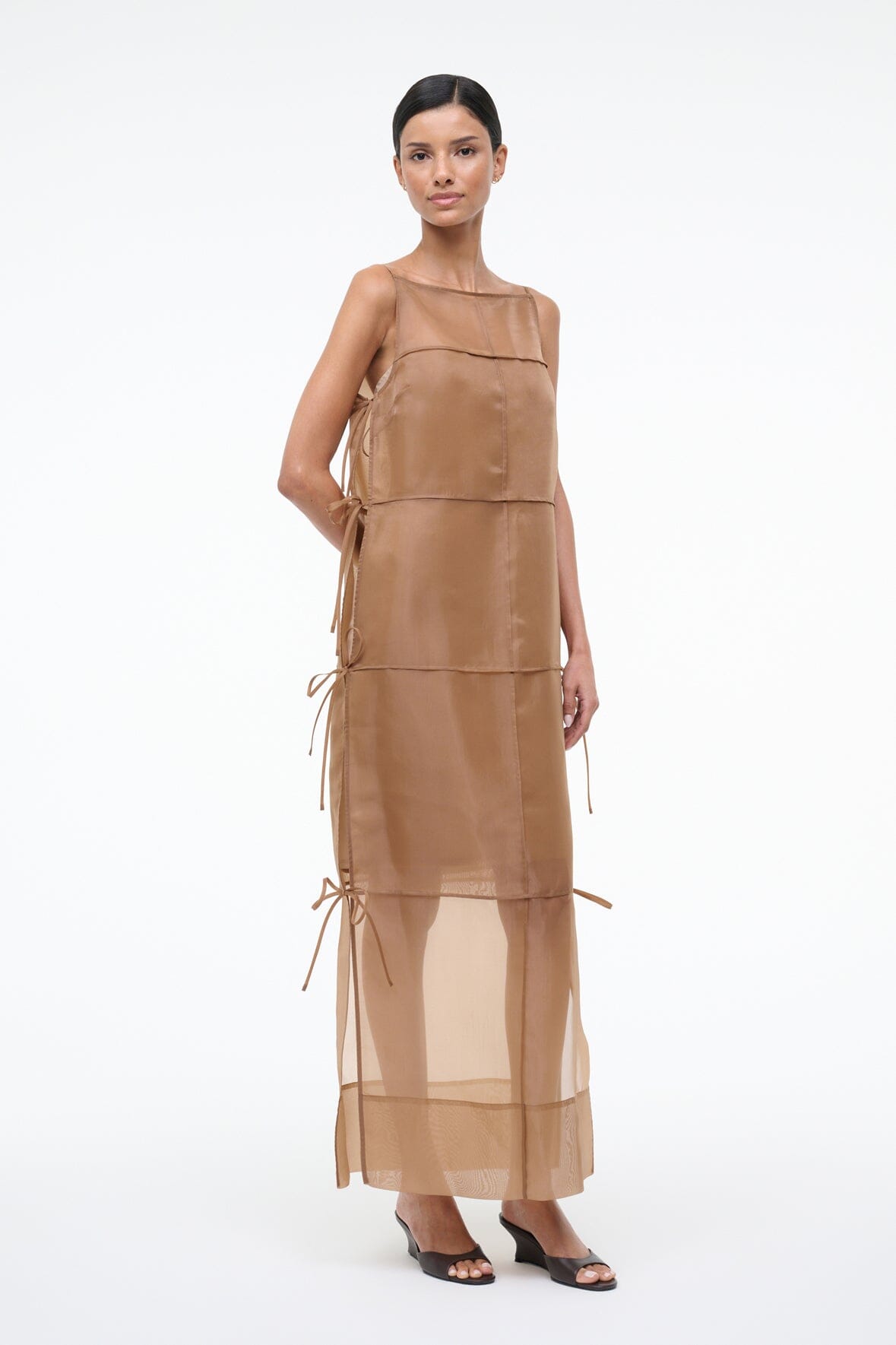 STAUD | Chandler Dress Walnut