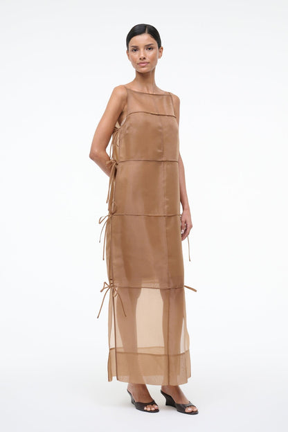 STAUD | Chandler Dress Walnut