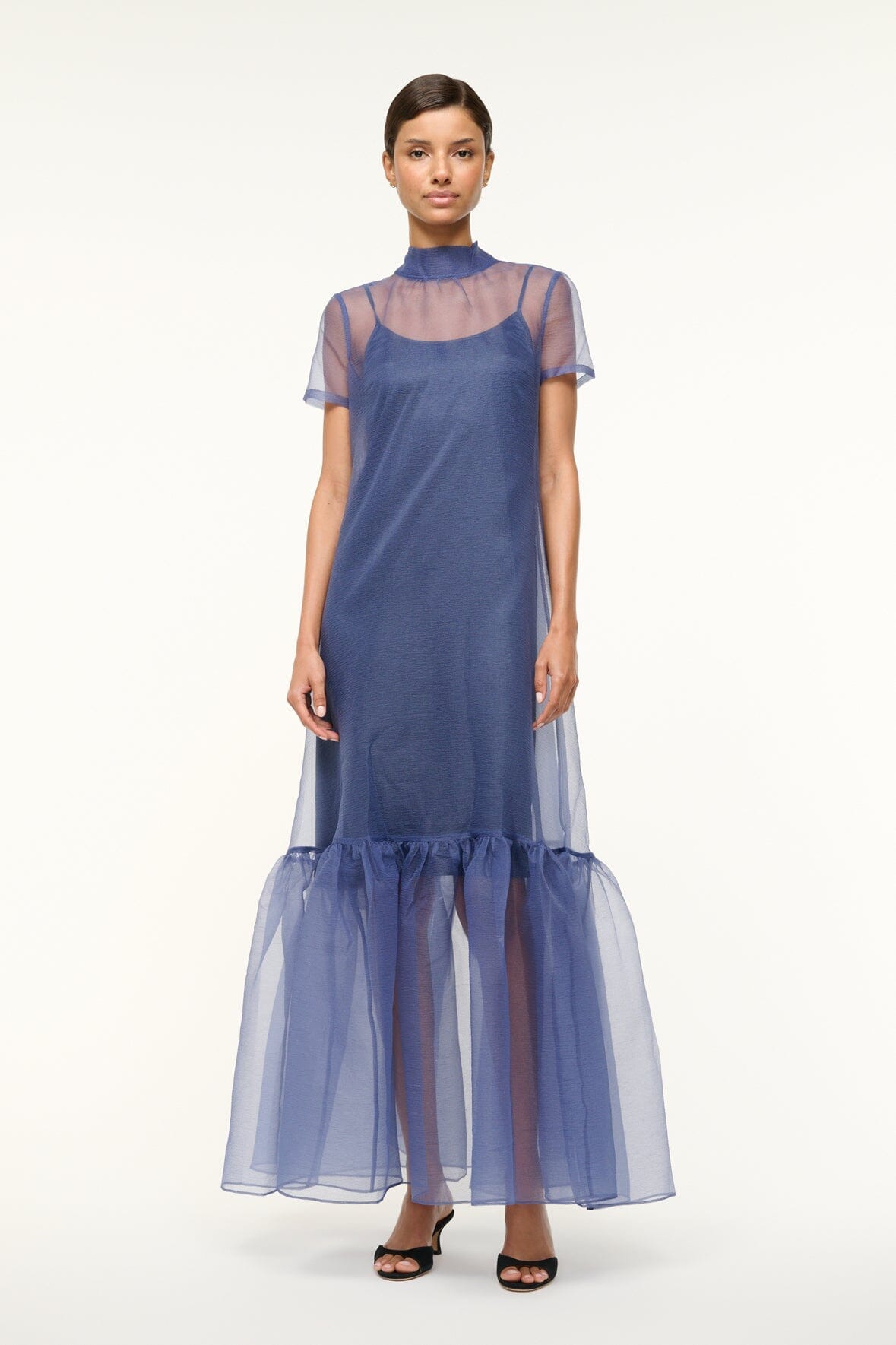 STAUD | Calluna Dress Navy