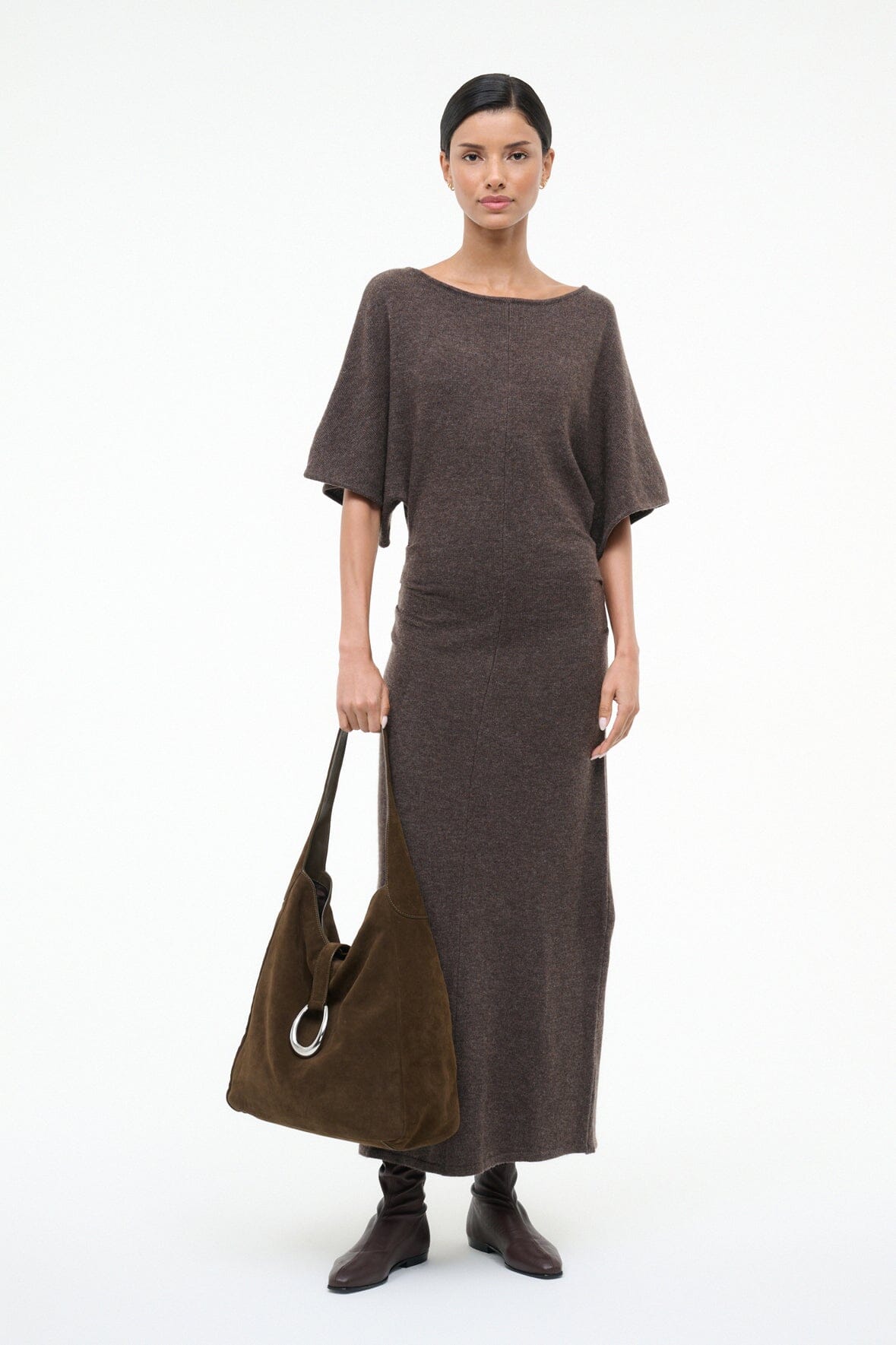 STAUD | Amelie Sweater Dress Canyon