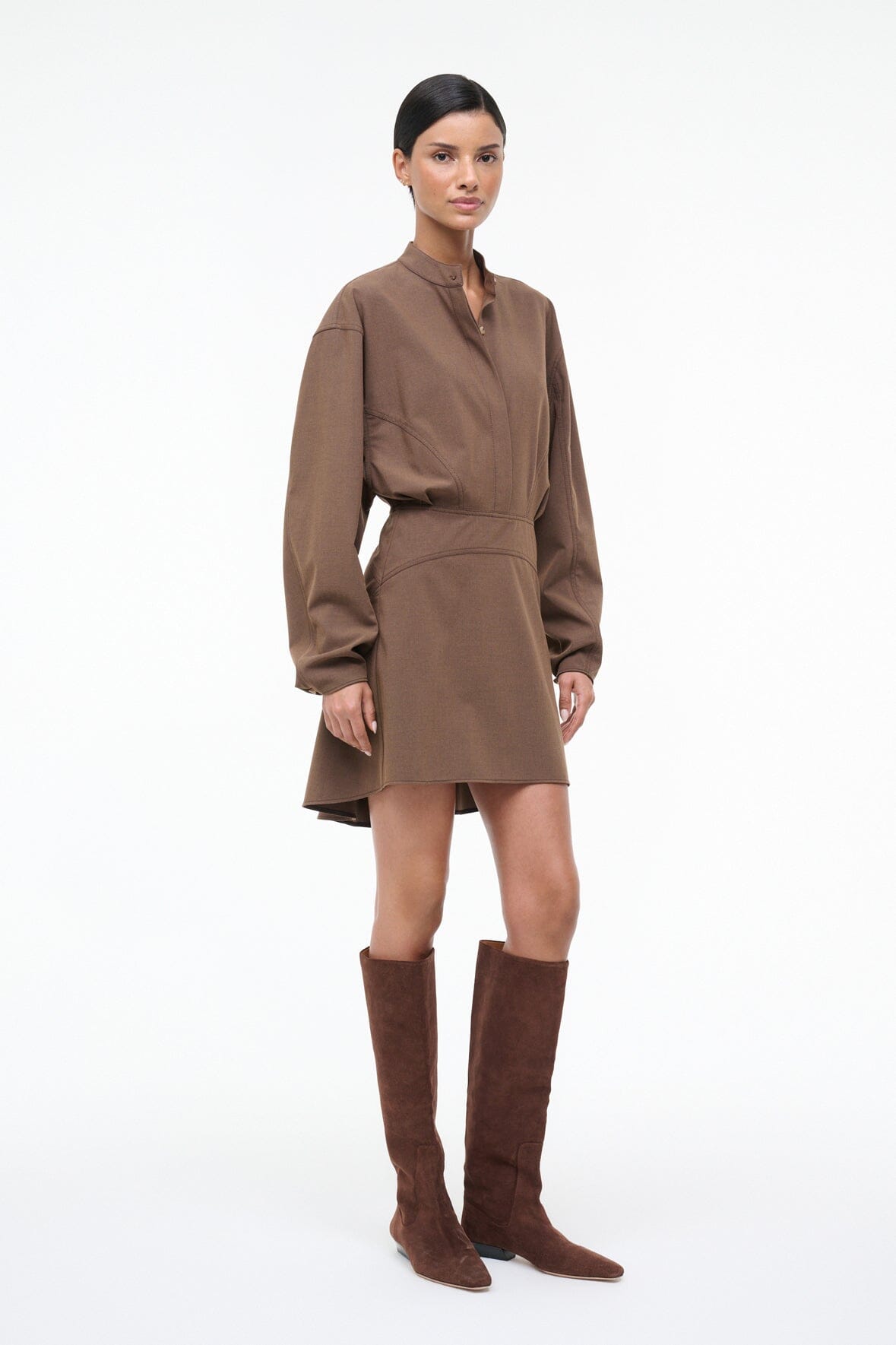 STAUD | Kiln Dress Nutmeg