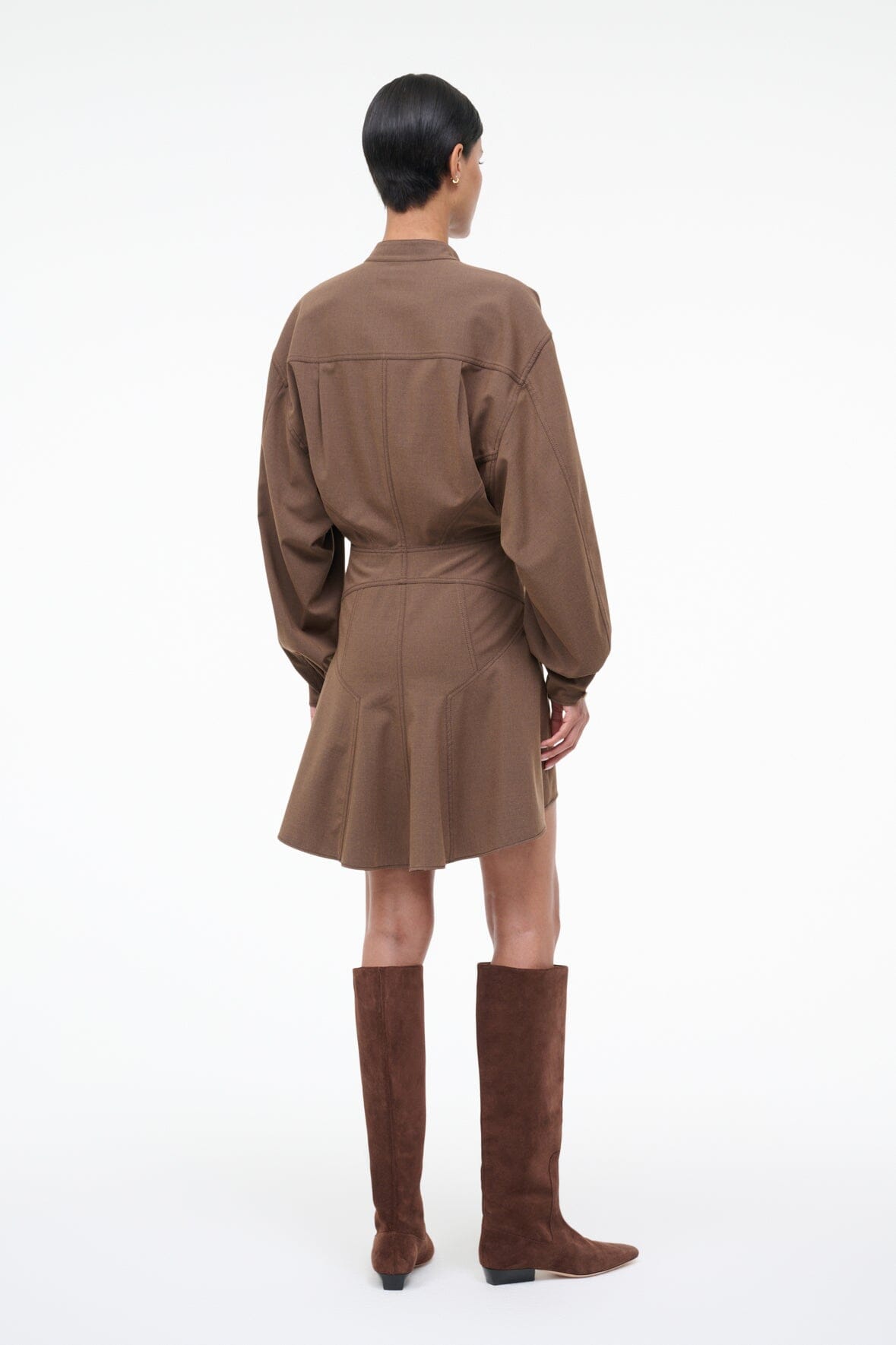 STAUD | Kiln Dress Nutmeg