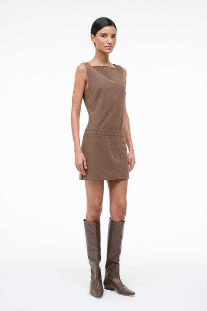 STAUD | Skyla Dress Nutmeg