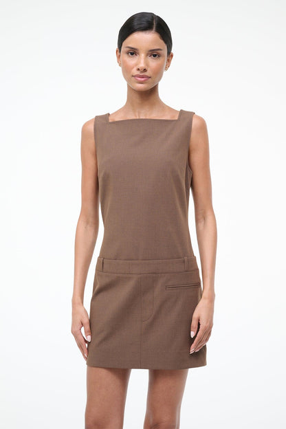 STAUD | Skyla Dress Nutmeg