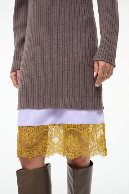 STAUD | Willow Sweater Dress Truffle