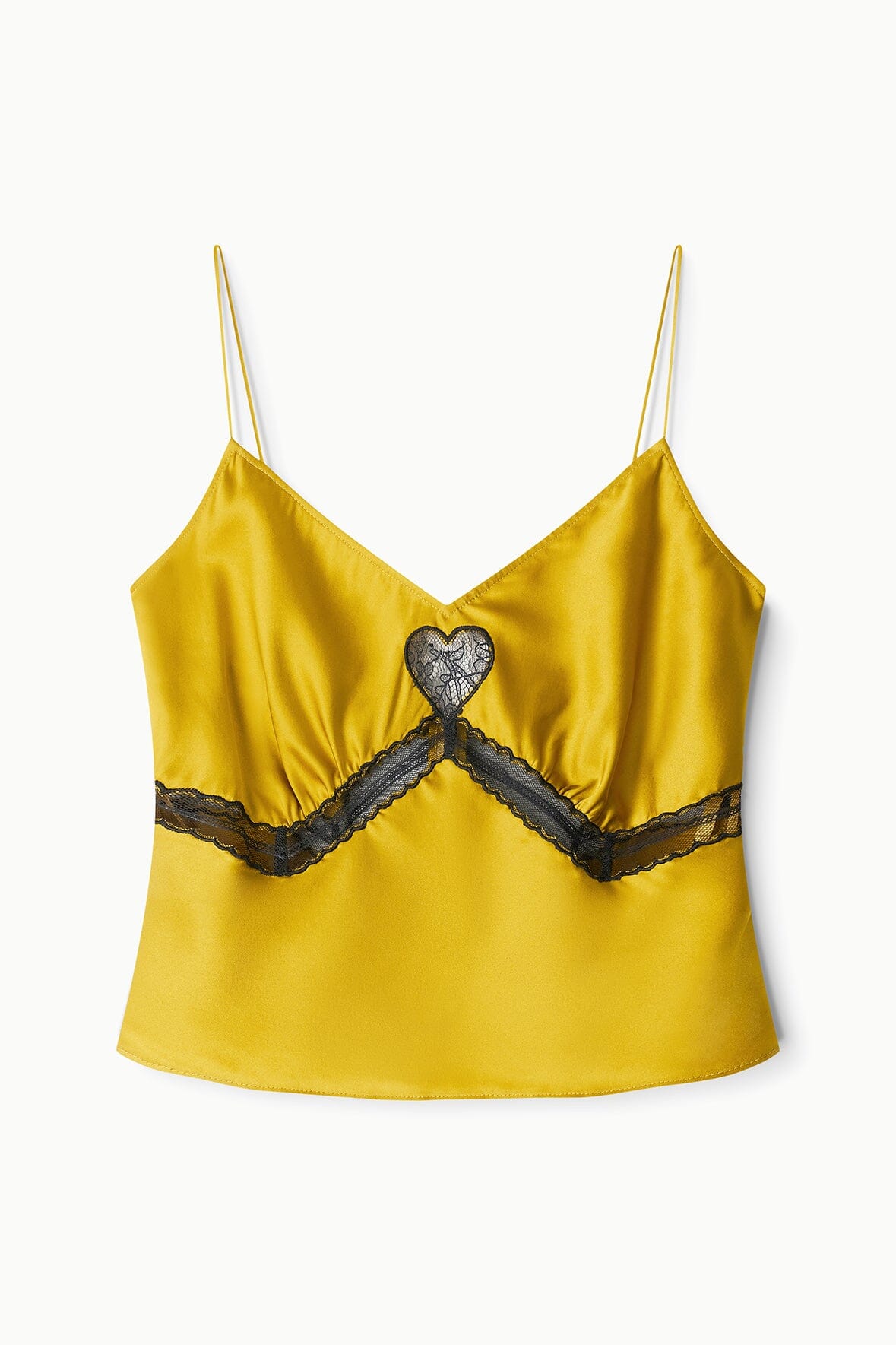 STAUD | Terra Silk Top Turmeric