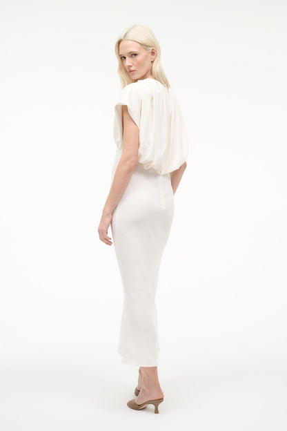 STAUD | Char Dress Ivory