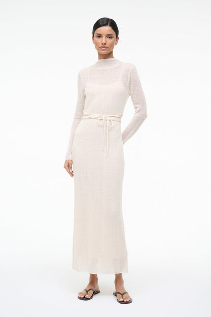 STAUD | Marianne Dress Ivory