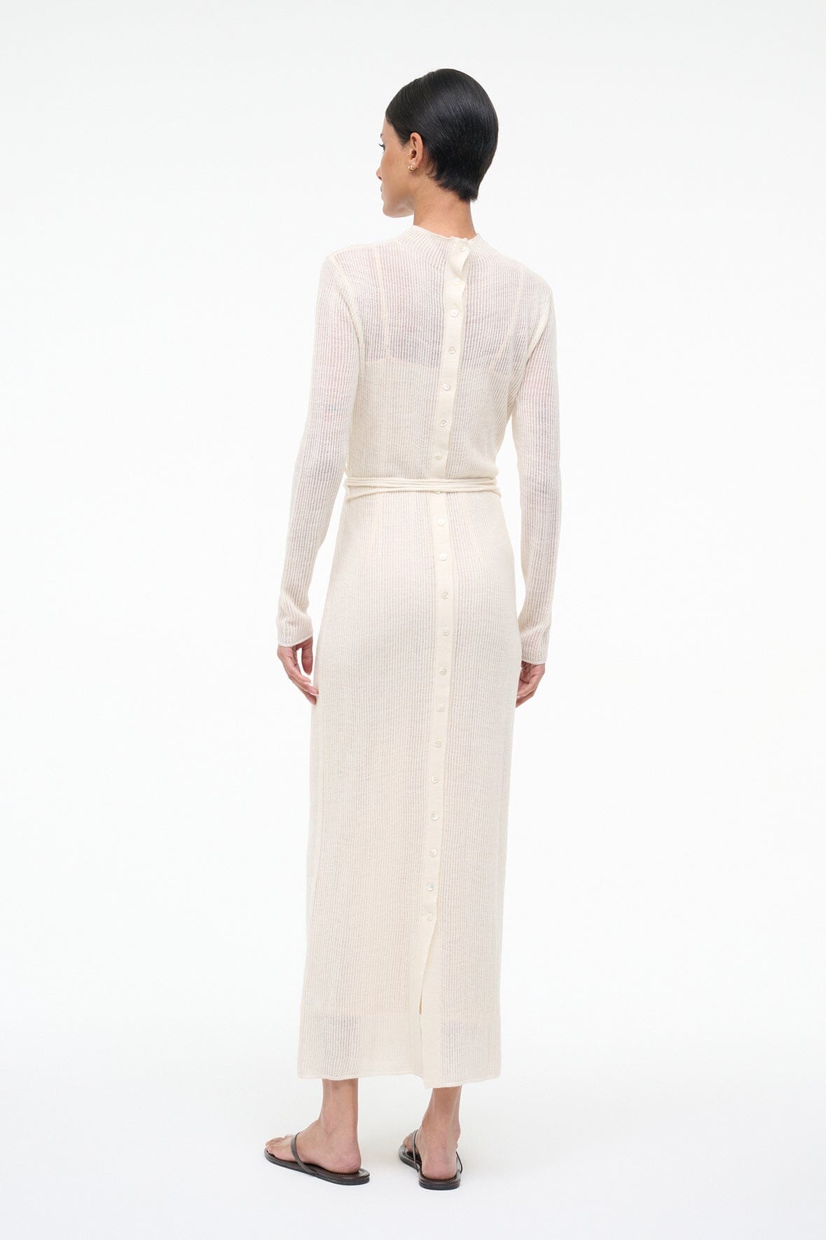 STAUD | Marianne Dress Ivory