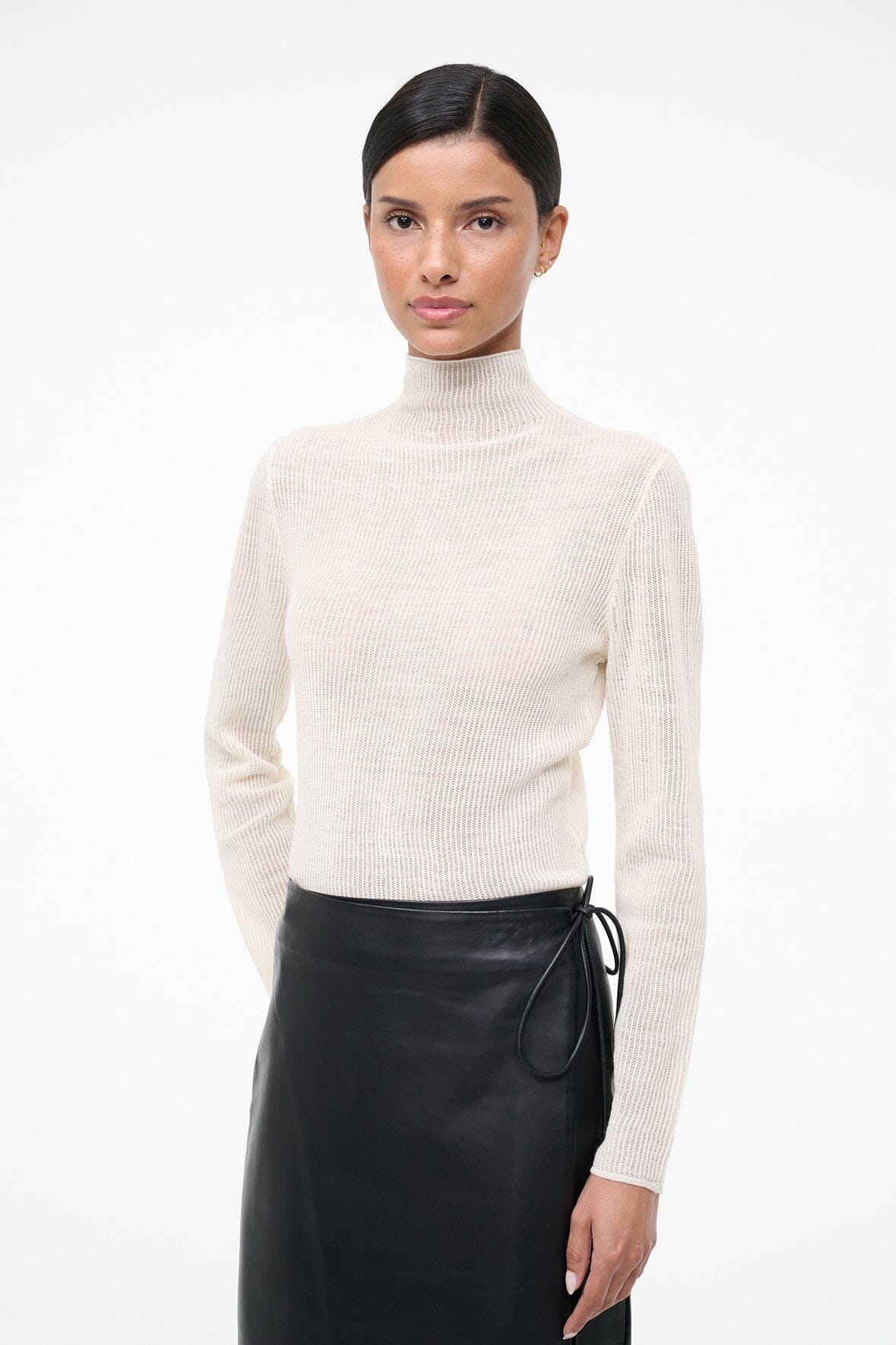 STAUD | Marianne Sweater Ivory