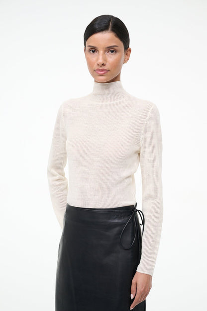 STAUD | Marianne Sweater Ivory