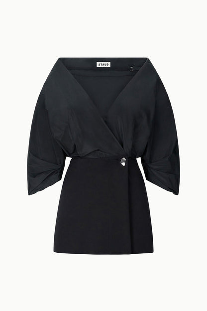 STAUD | Orion Mini Dress Black