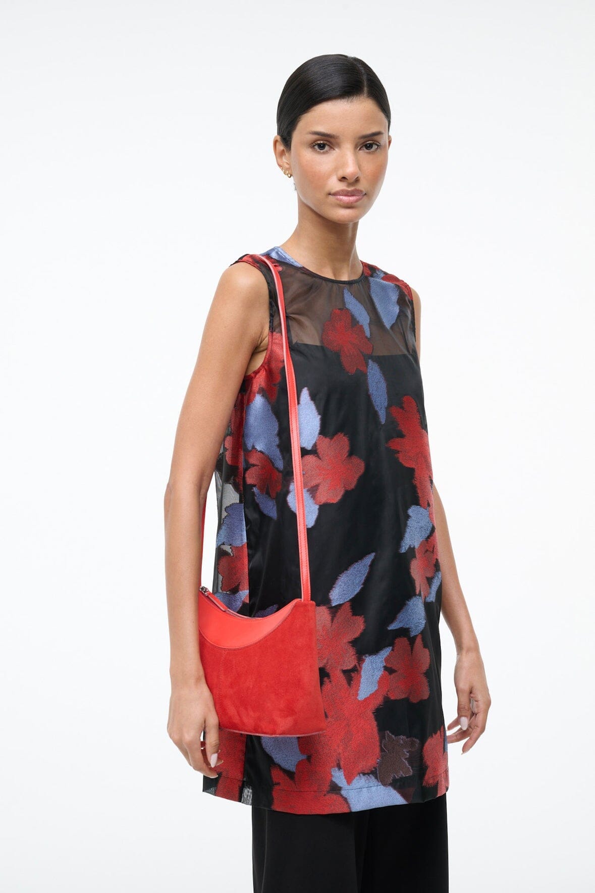 STAUD | Brea Dress Night Garden