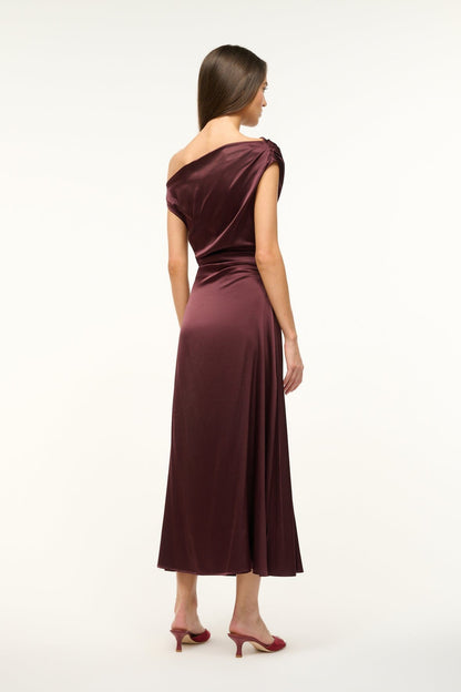 STAUD | Phare Dress Merlot