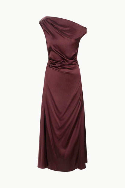 STAUD | Phare Dress Merlot