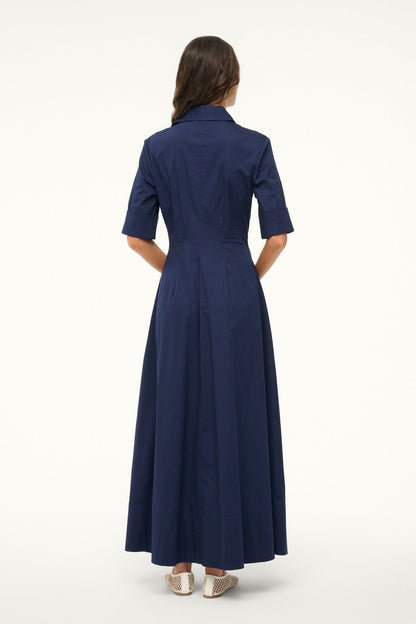 STAUD | Joan Maxi Dress Navy