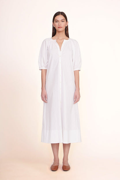 STAUD | Vincent Dress - White