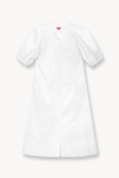 STAUD | Vincent Dress - White