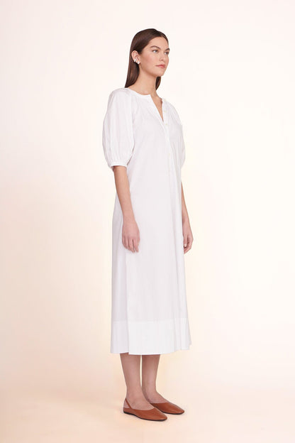 STAUD | Vincent Dress - White