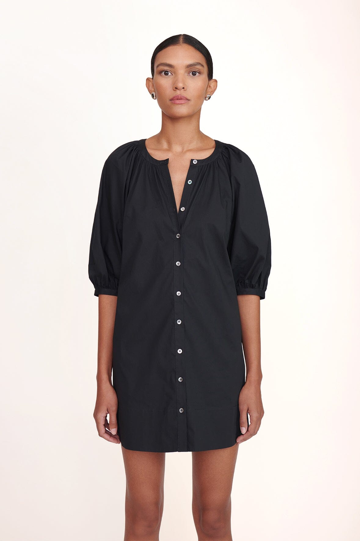 STAUD | Mini Vincent Dress - Black