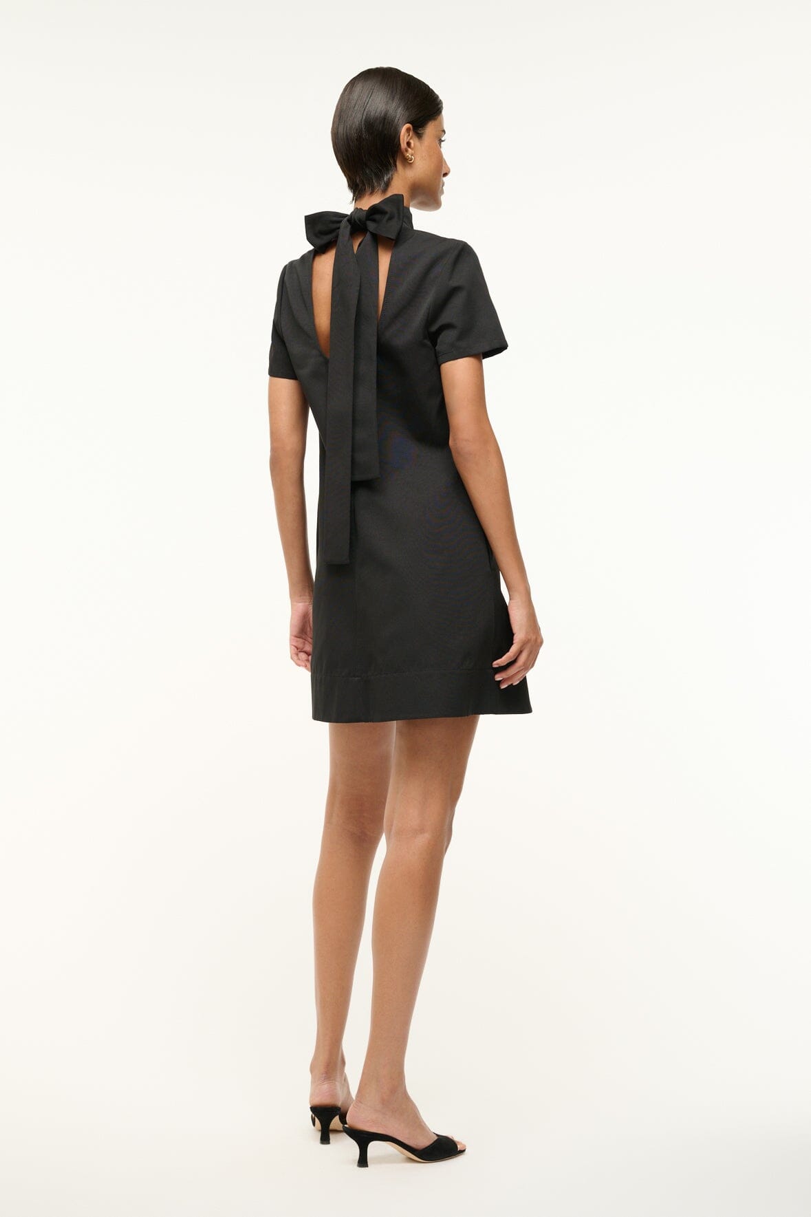 STAUD | Mini Ilana Dress Black