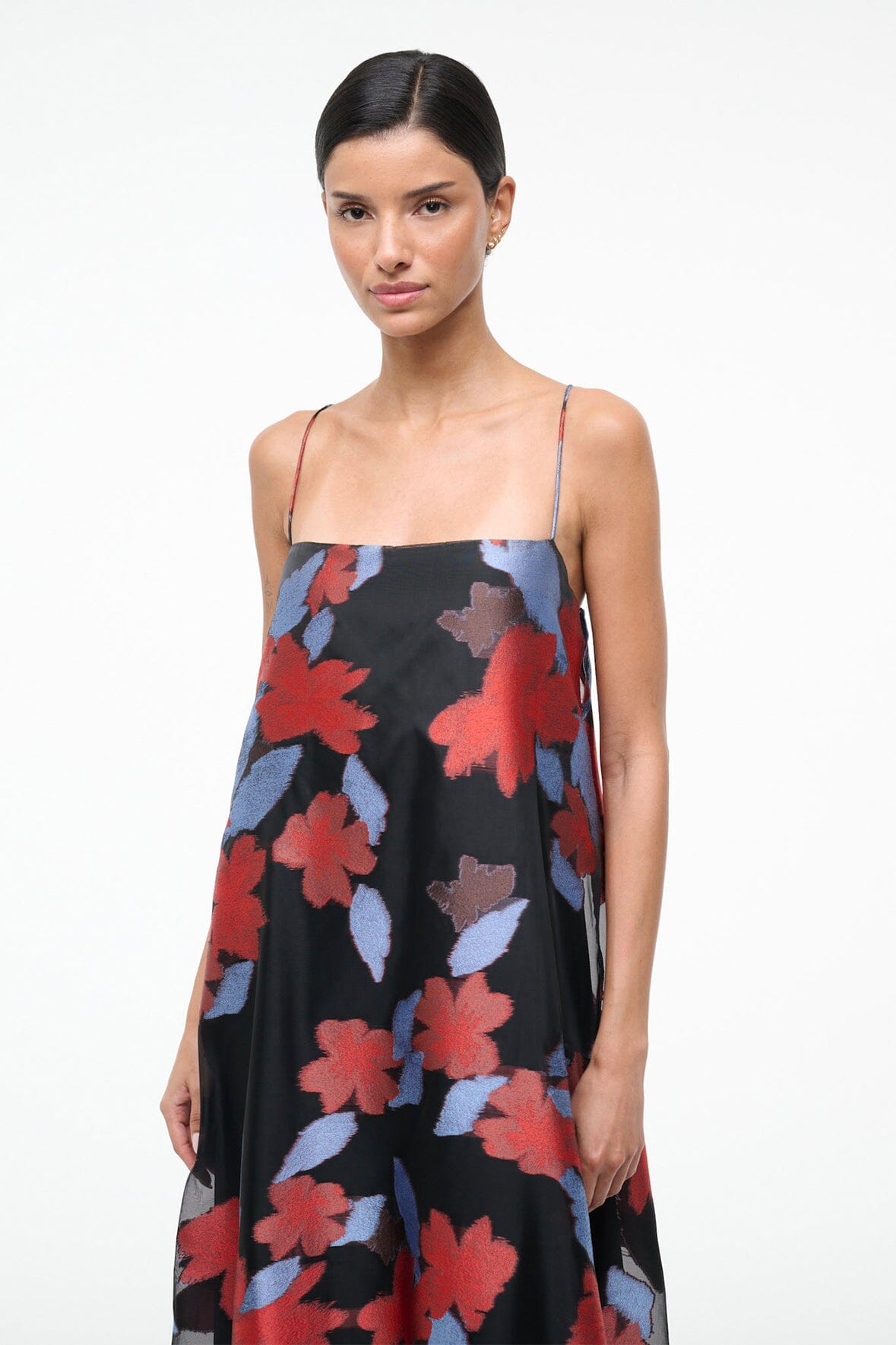 STAUD | Delfina Dress Night Garden