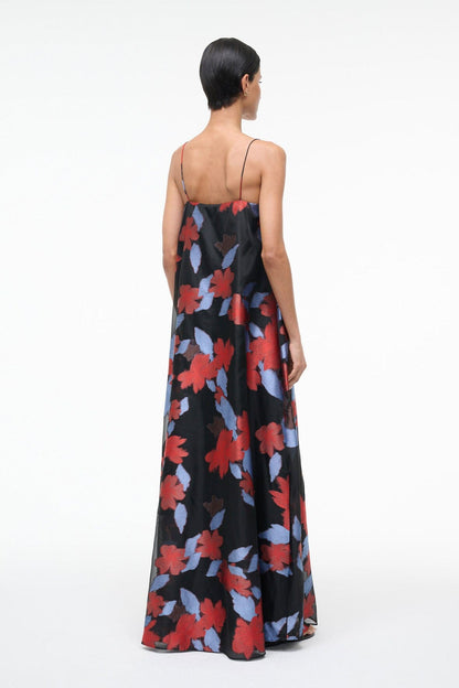 STAUD | Delfina Dress Night Garden