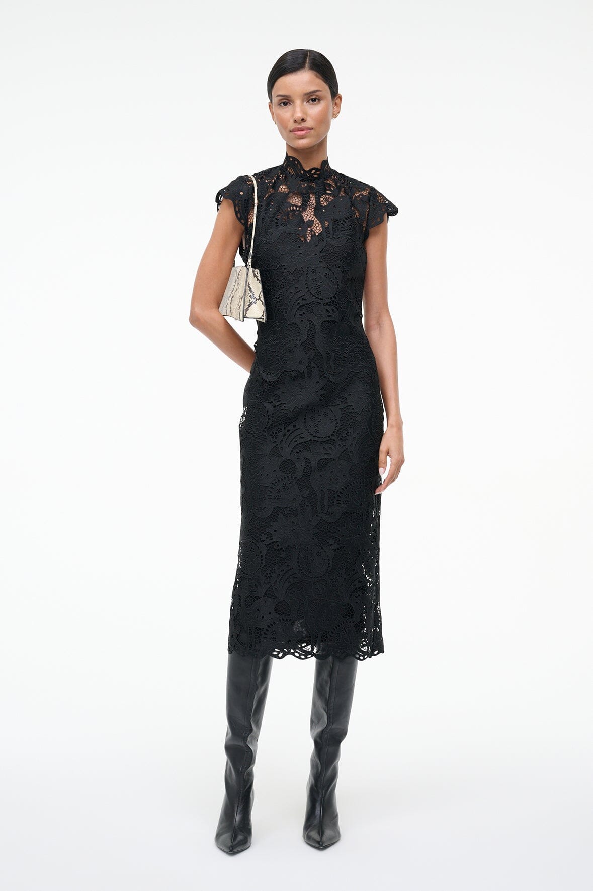 STAUD | Rosaline Dress Black