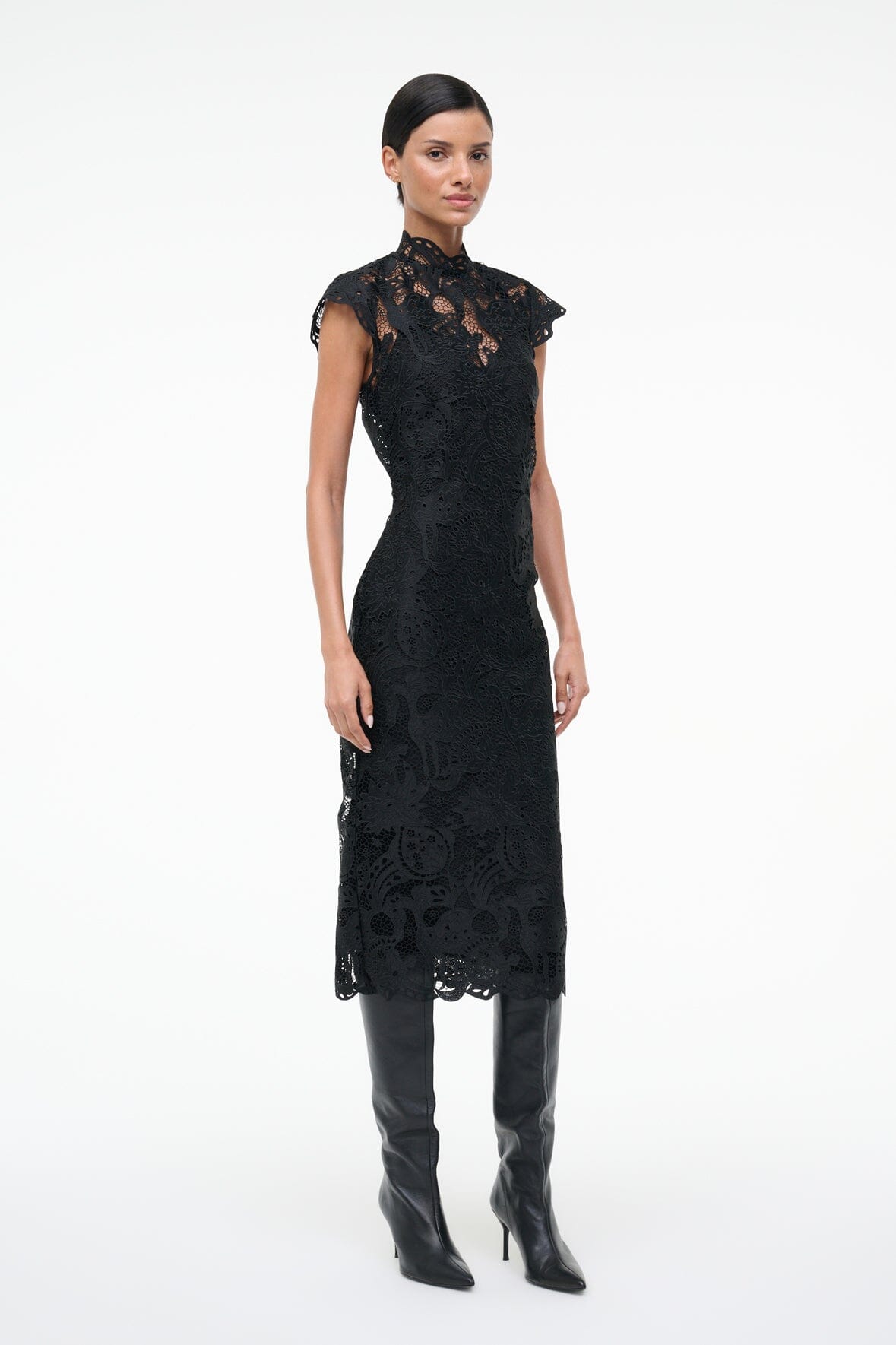 STAUD | Rosaline Dress Black